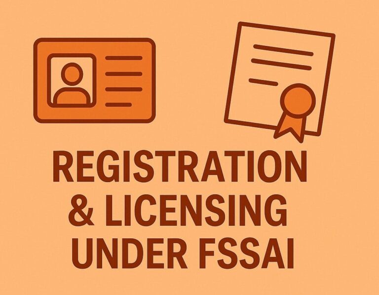 Registration & Licensing Under FSSAI
