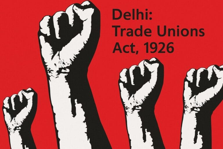 Delhi - Trade Unions Act, 1926