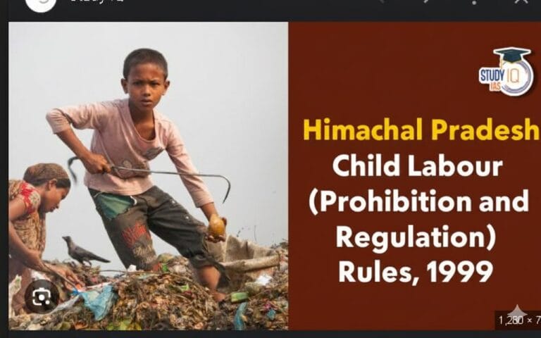 Himachal Pradesh Child Labour (Prohibition and Regulation) Rules, 1999