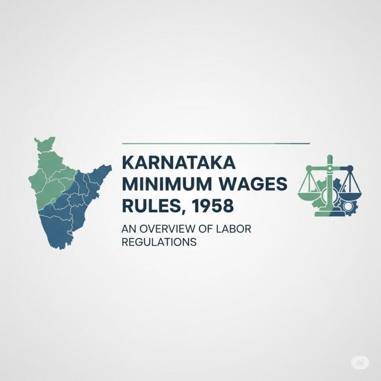 Karnataka Minimum Wages Rules, 1958