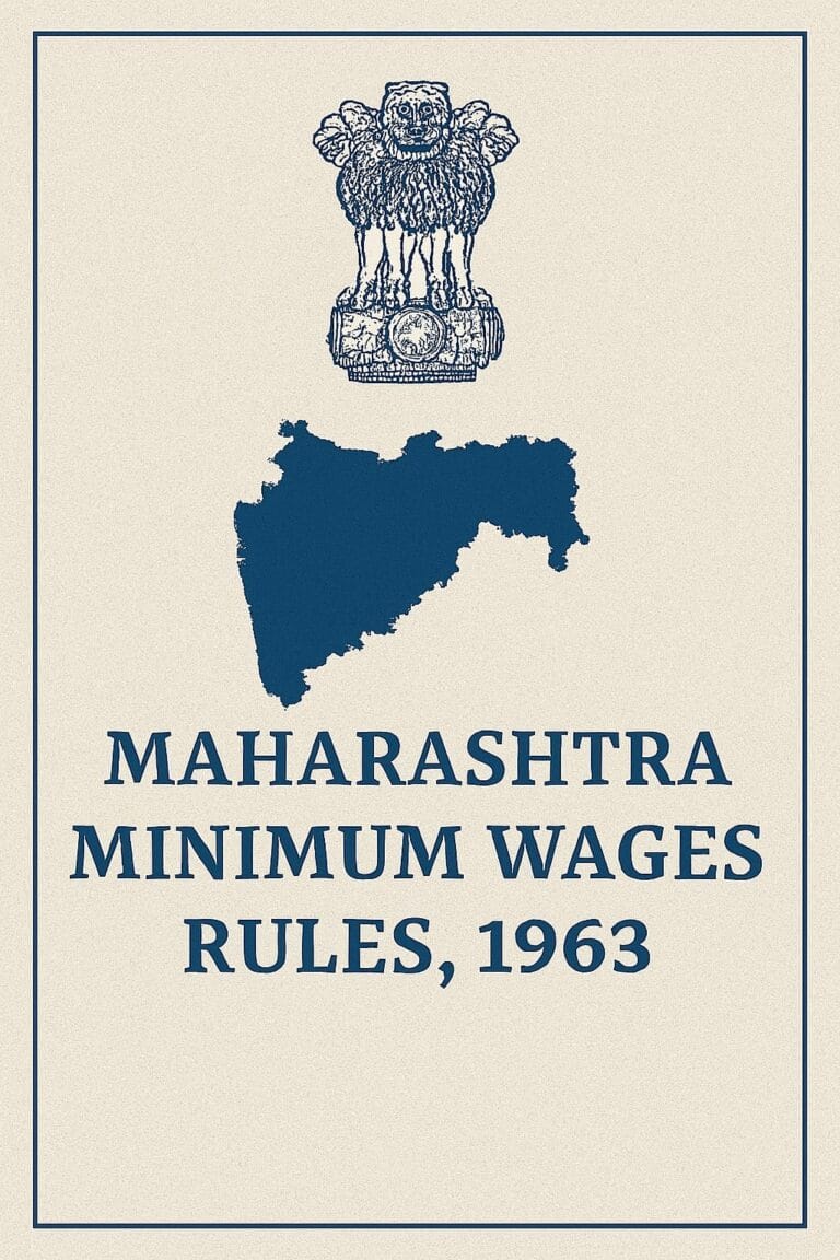 Maharashtra Minimum Wages Rules, 1963