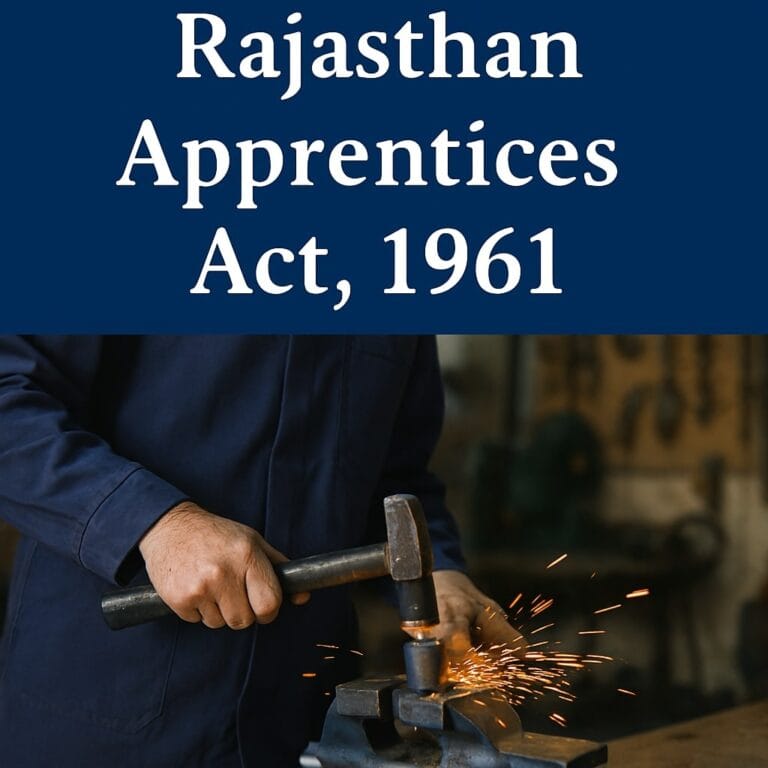 Rajasthan - Apprentices Act, 1961