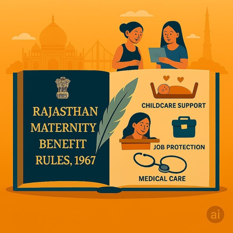 Rajasthan Maternity Benefit Rules, 1967
