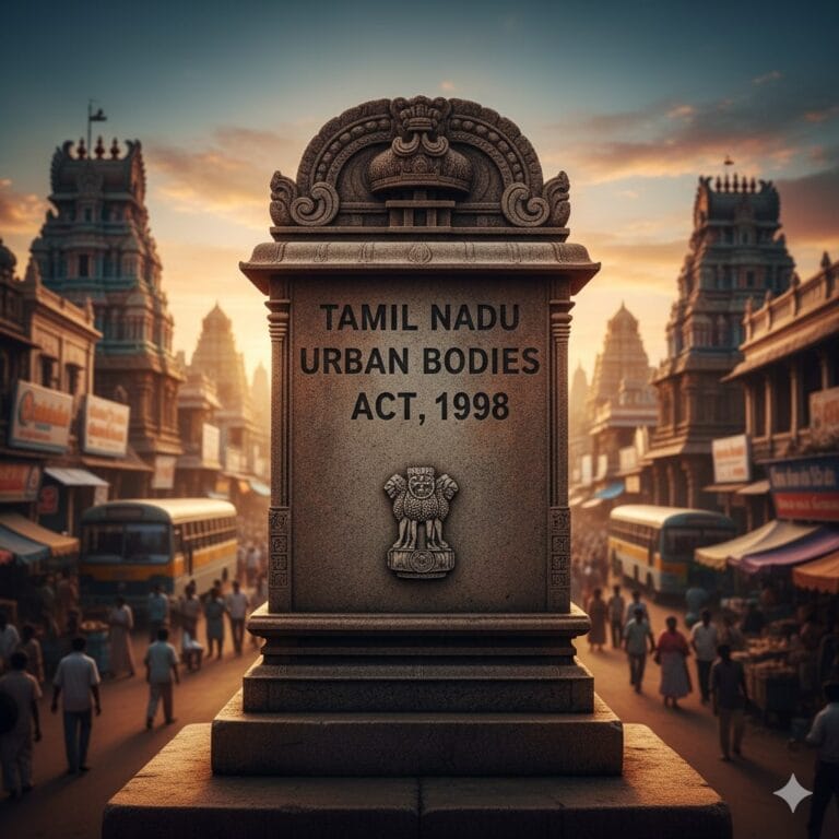 Tamil Nadu Urban Local Bodies Act, 1998