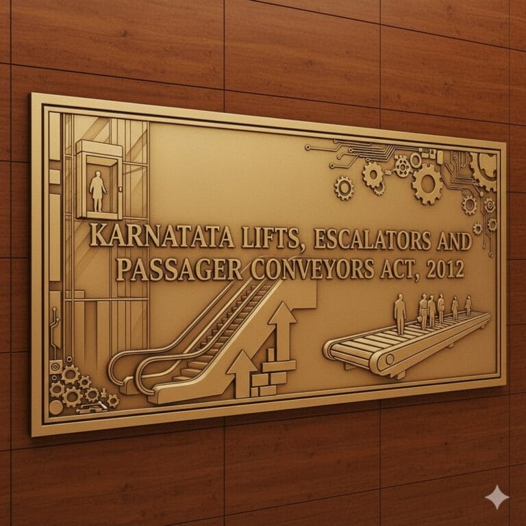 Karnataka Lifts, Escalators and Passenger Conveyors Act, 2012
