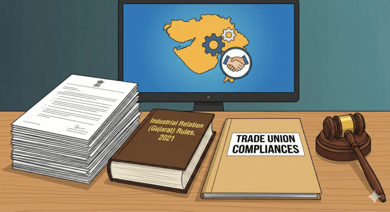 Compliances Related to Trade Unions under the Industrial Relation (Gujarat) Rules, 2021