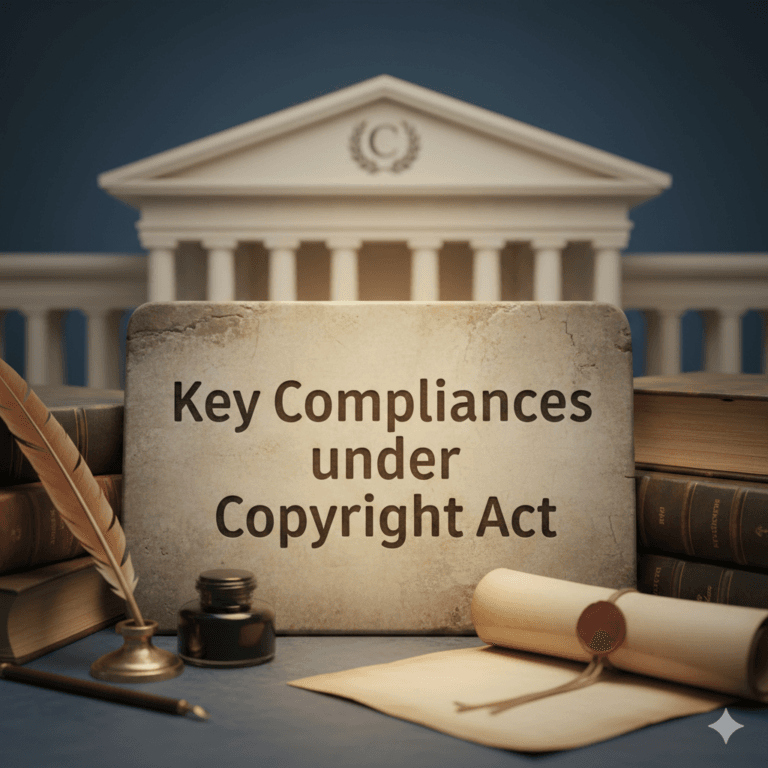 Key Compliances under Copyright Act
