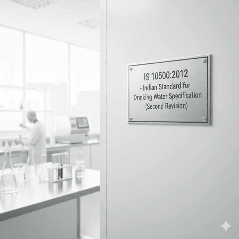 IS 10500:2012 - Indian Standard for Drinking Water Specification (Second Revision)