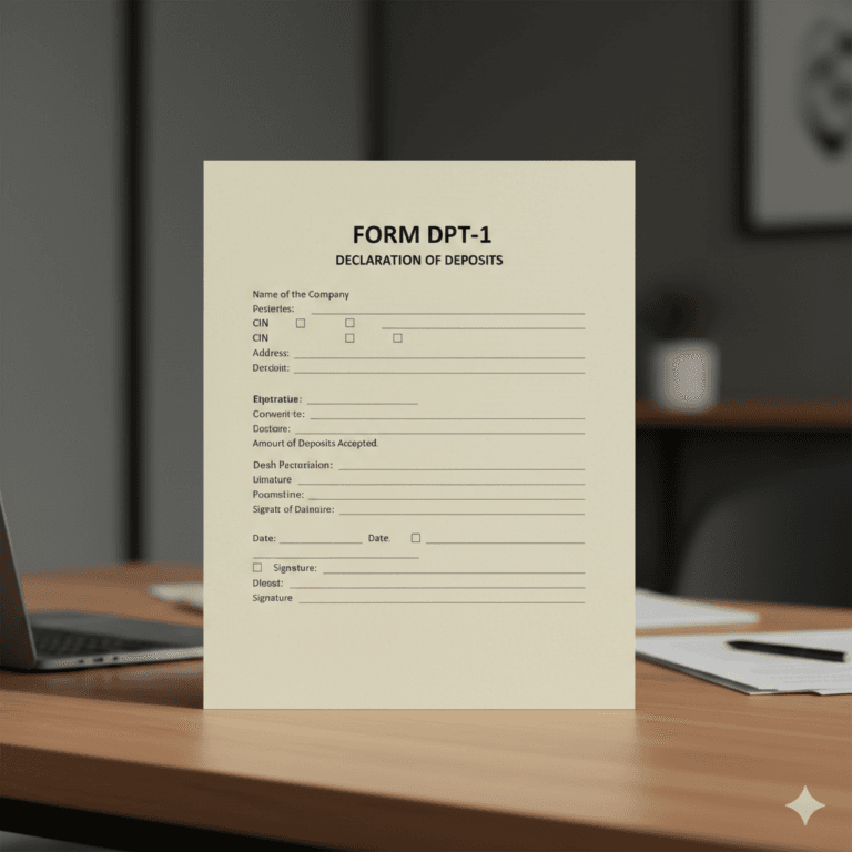 Form DPT-1