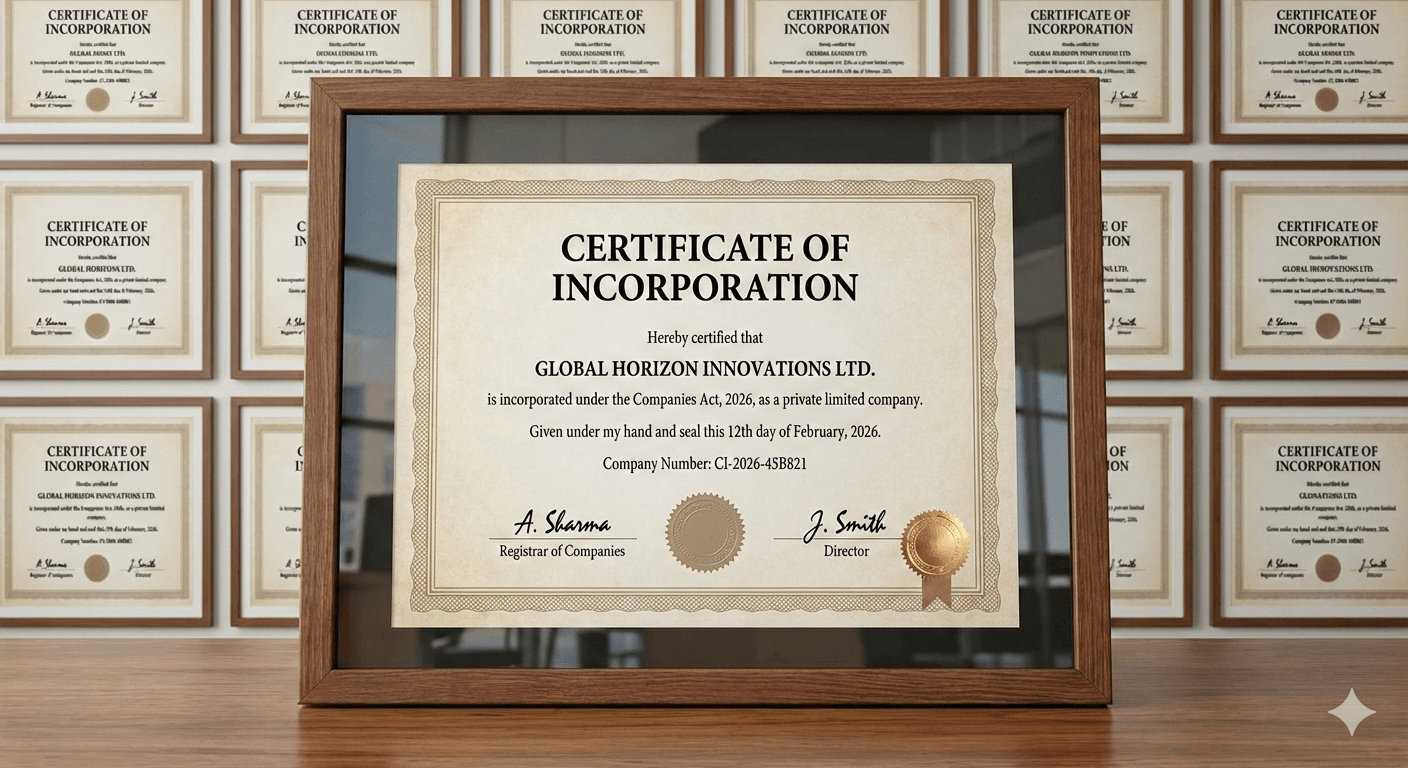Certificate of Incorporation