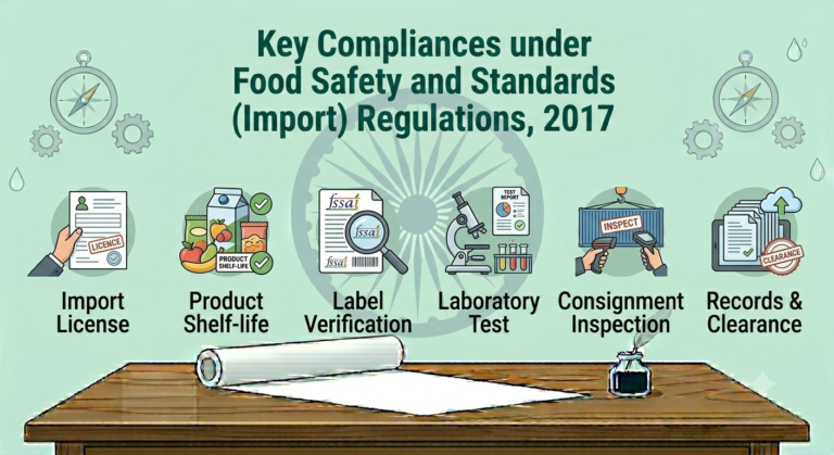 Key Compliances under Food Safety and Standards (Import) Regulations, 2017