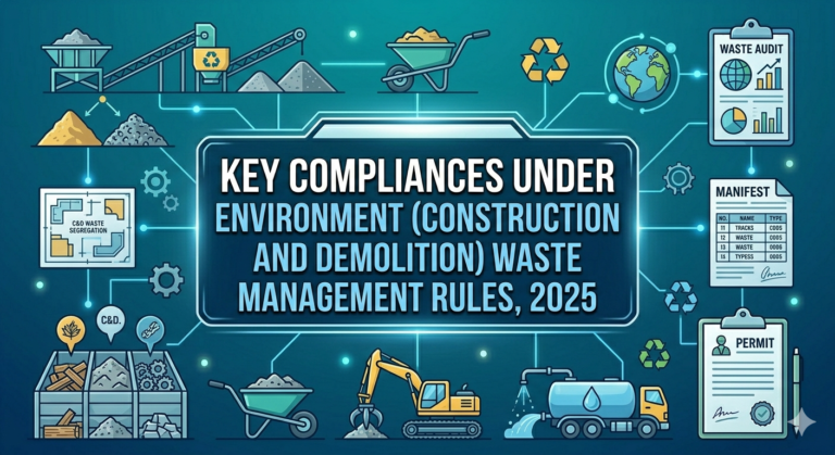 Key Compliances under Environment (Construction and Demolition) Waste Management Rules, 2025