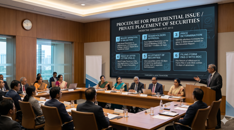  Private Placement of Securities under the Companies Act, 2013